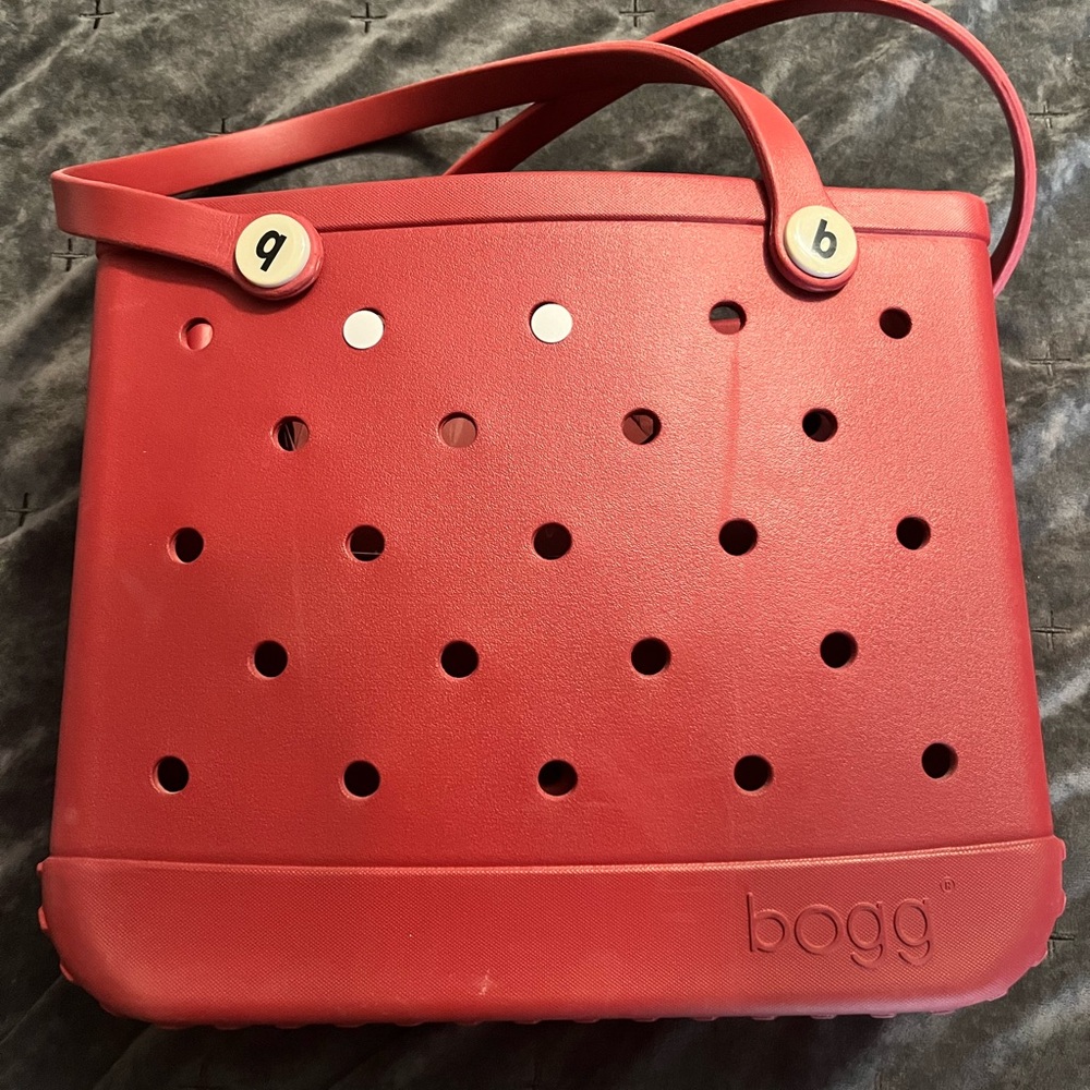 Bogg Red Tote Bag